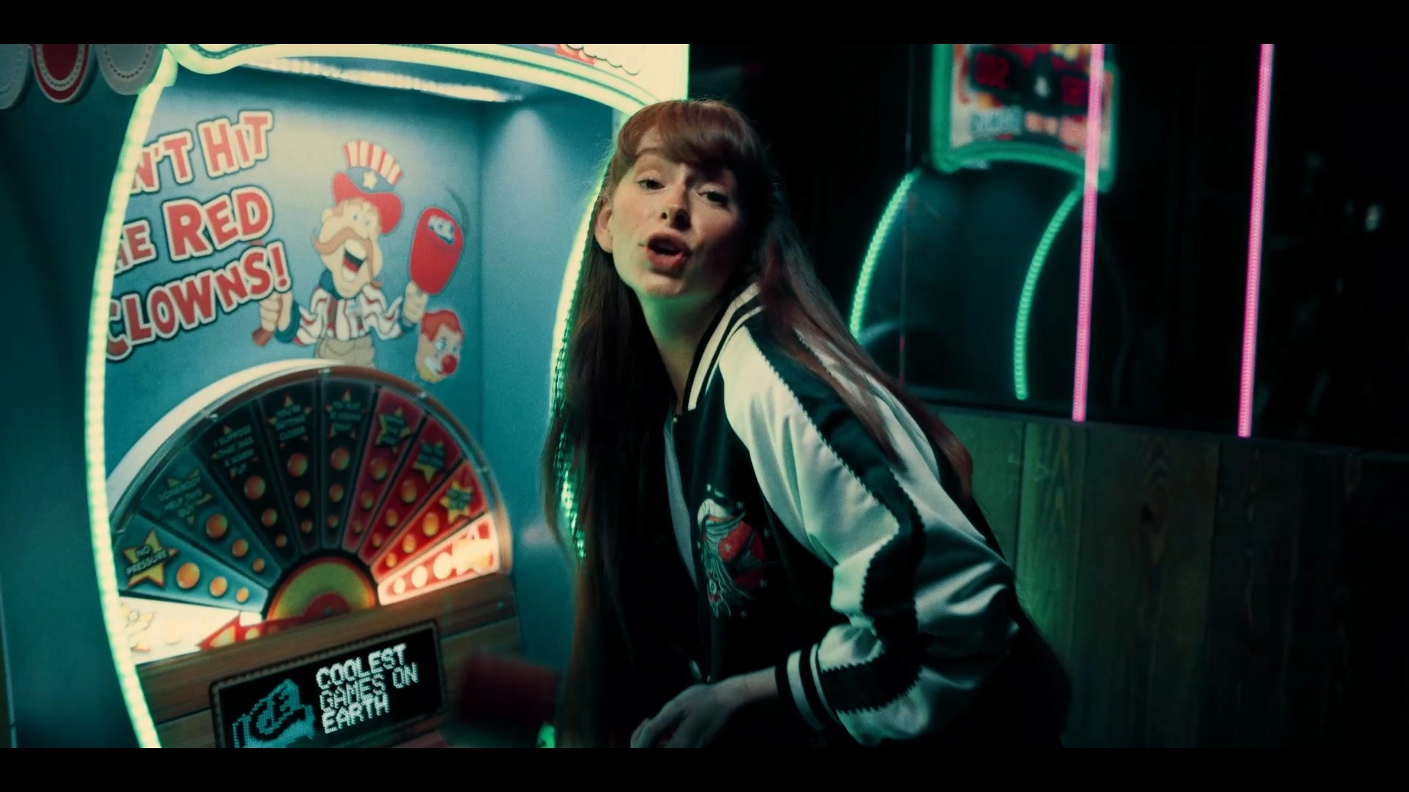 Arcade colour — real film frame